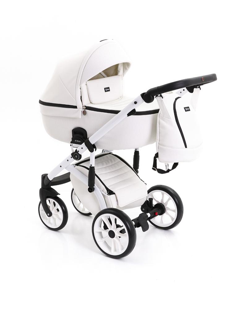 Дитяча Коляска Kidex K-Style 2 в 1 Diamond white Handle Black FW